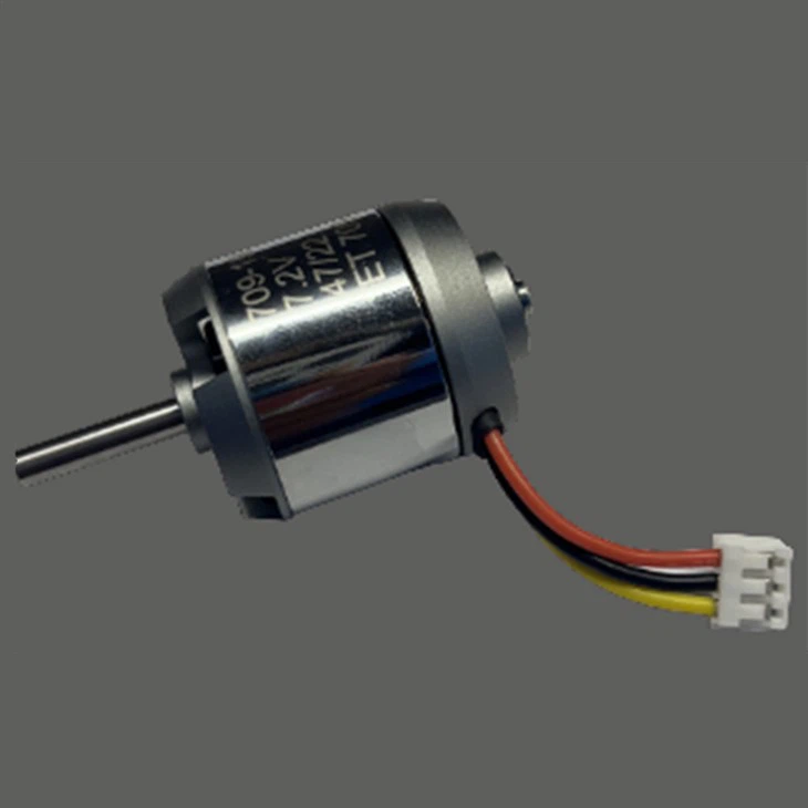 Lítill krullujárn mótor